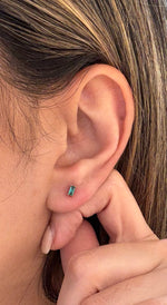 Verdéa Emerald Flatback Earring