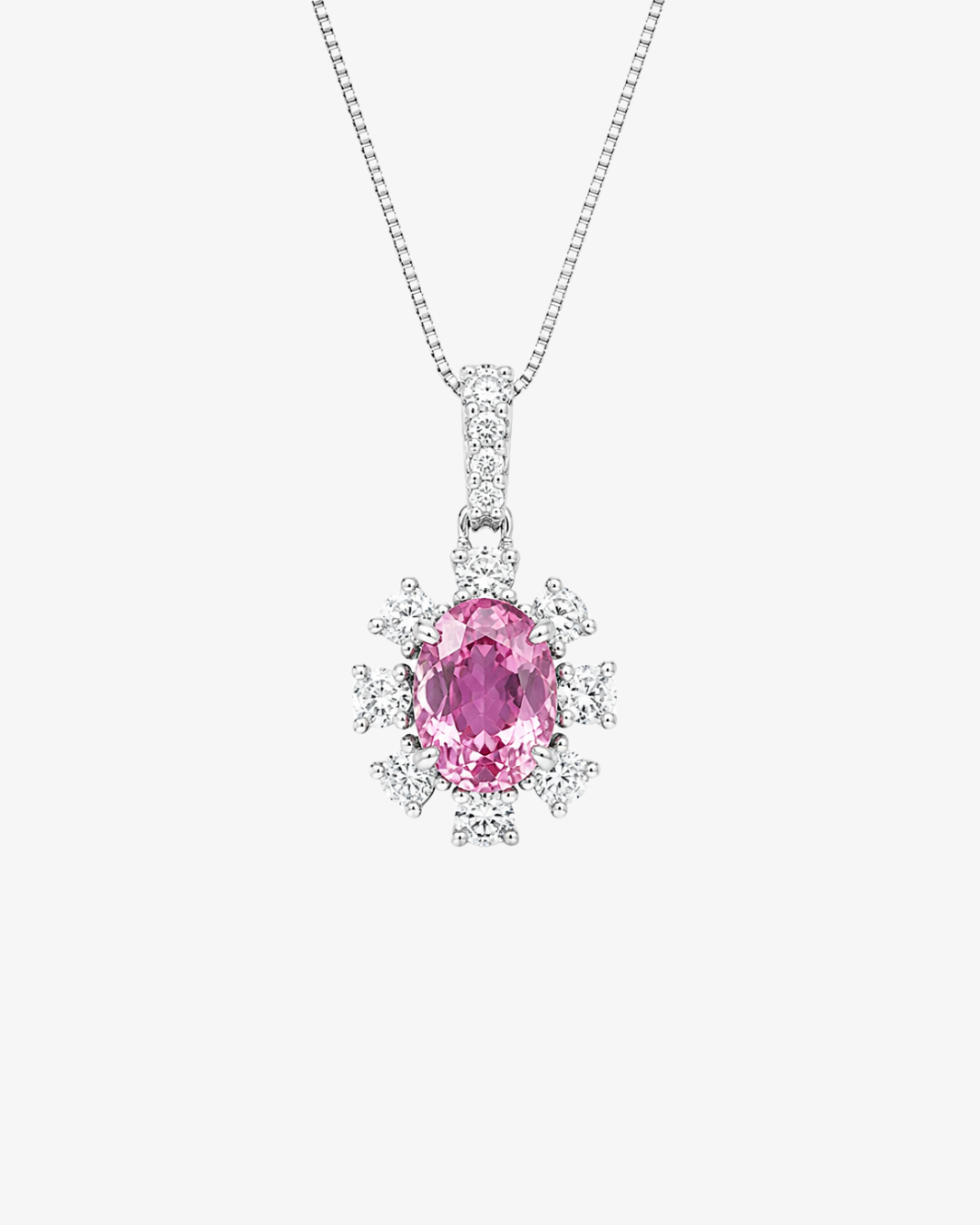 Flocon Sapphire Pendant