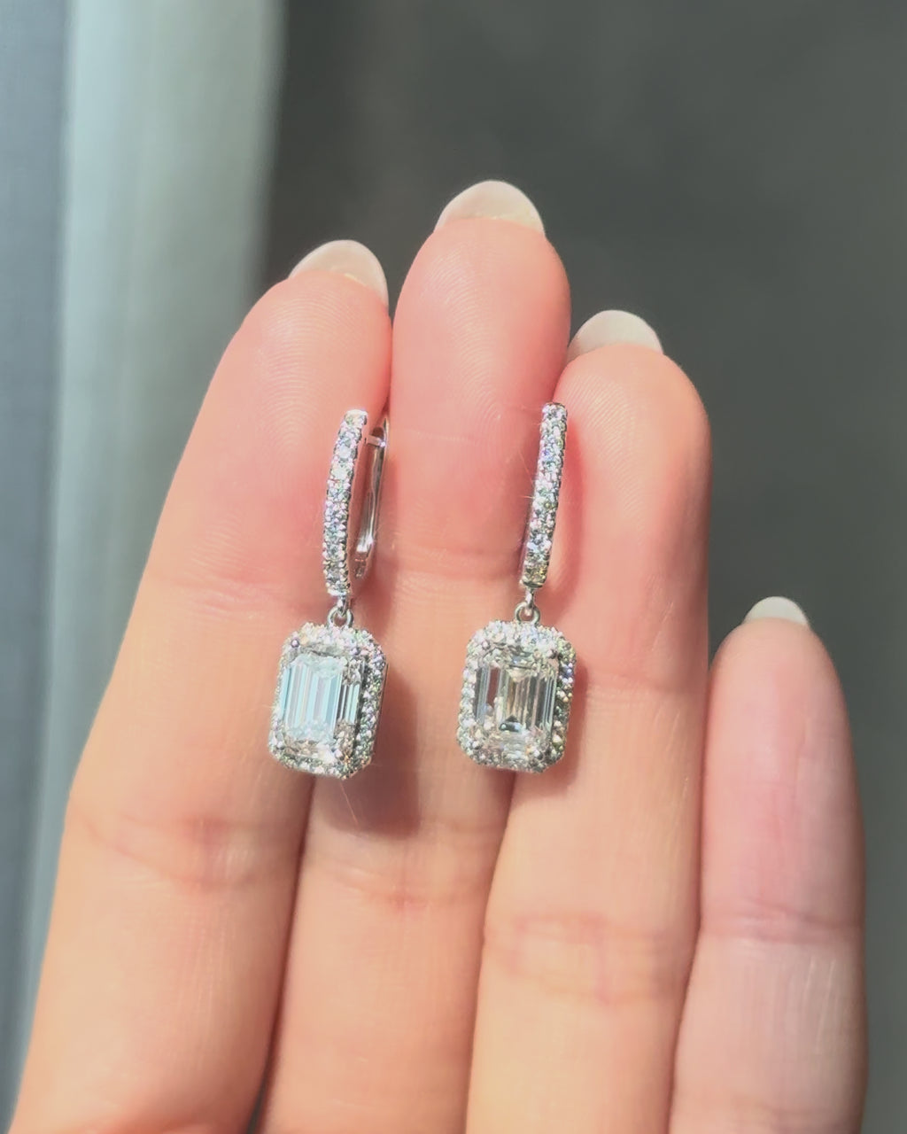 Lumière Huggie Earrings