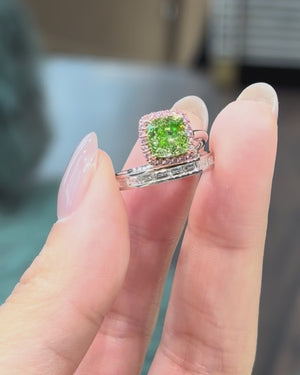 Forêt Green Diamond Ring