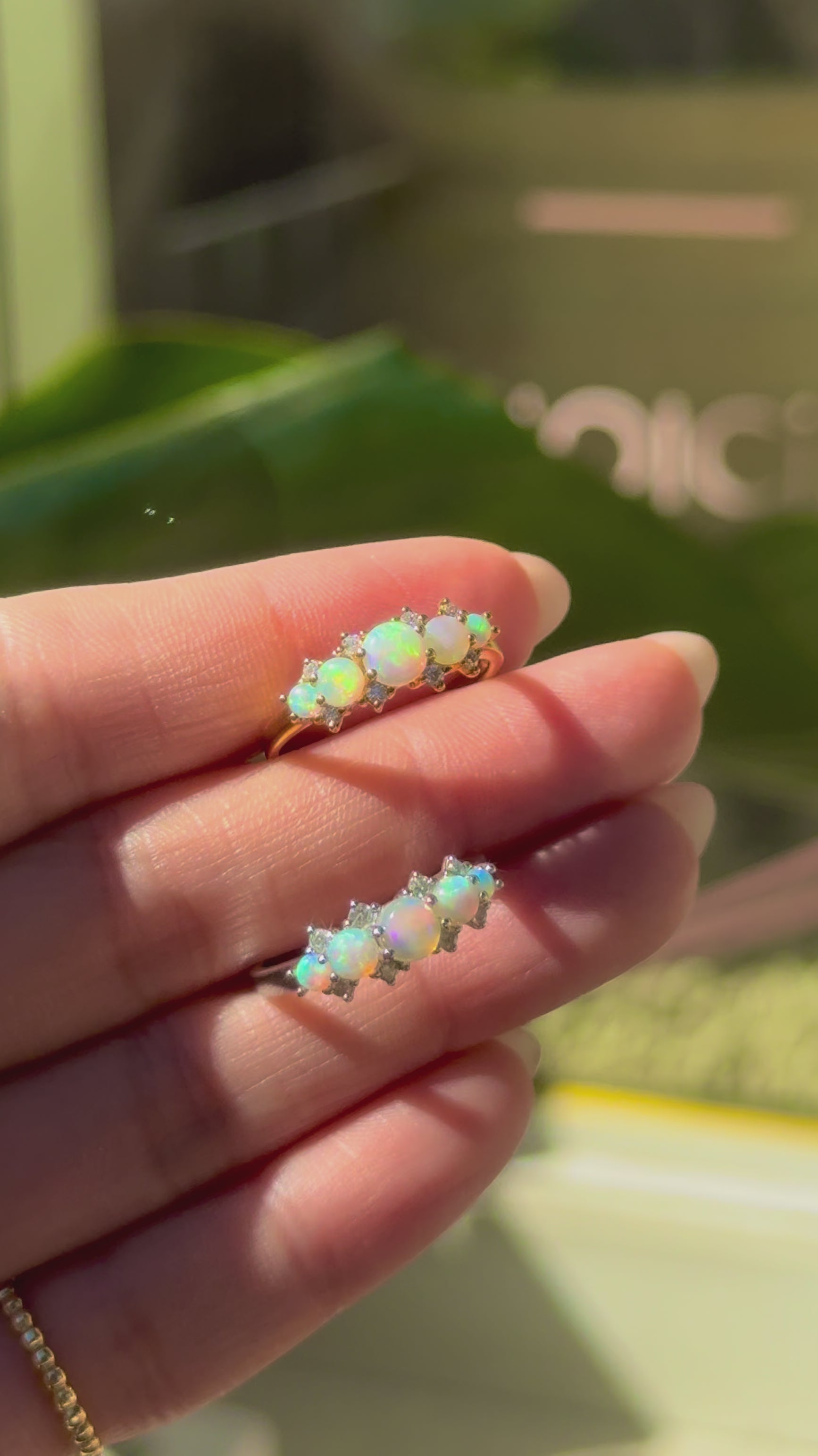 Quintette Opal Ring