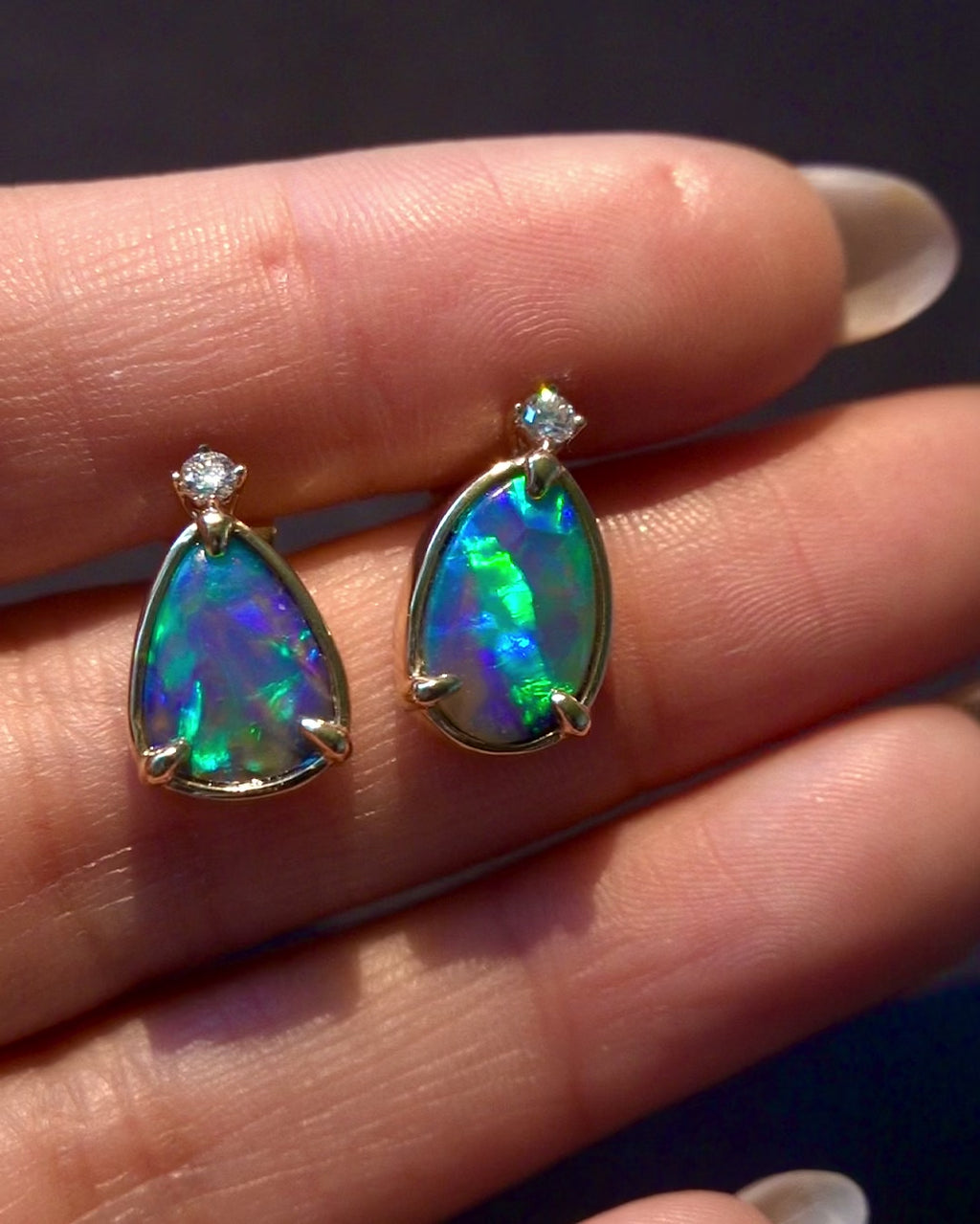 Nuit Opale Earrings