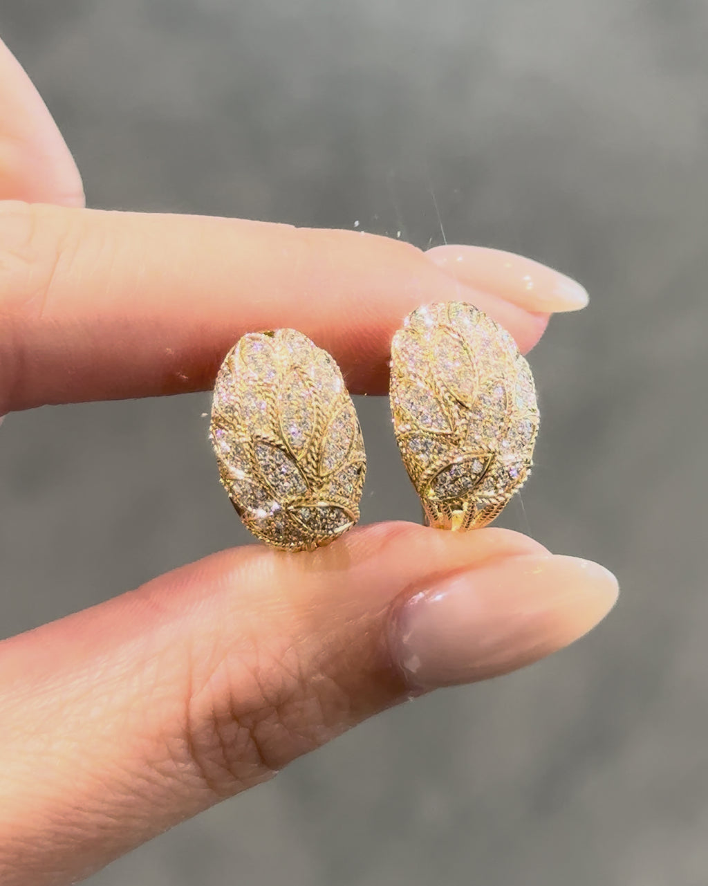 Heirloom Diamond Studs