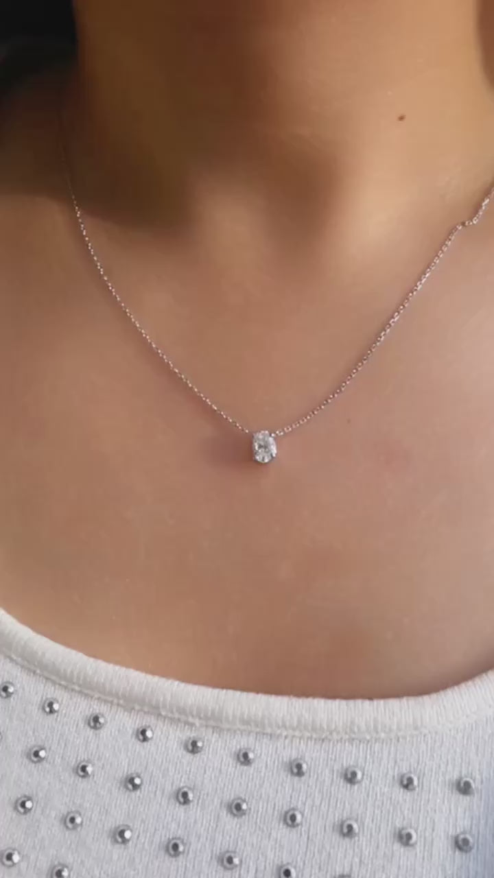Ovale Diamond Necklace
