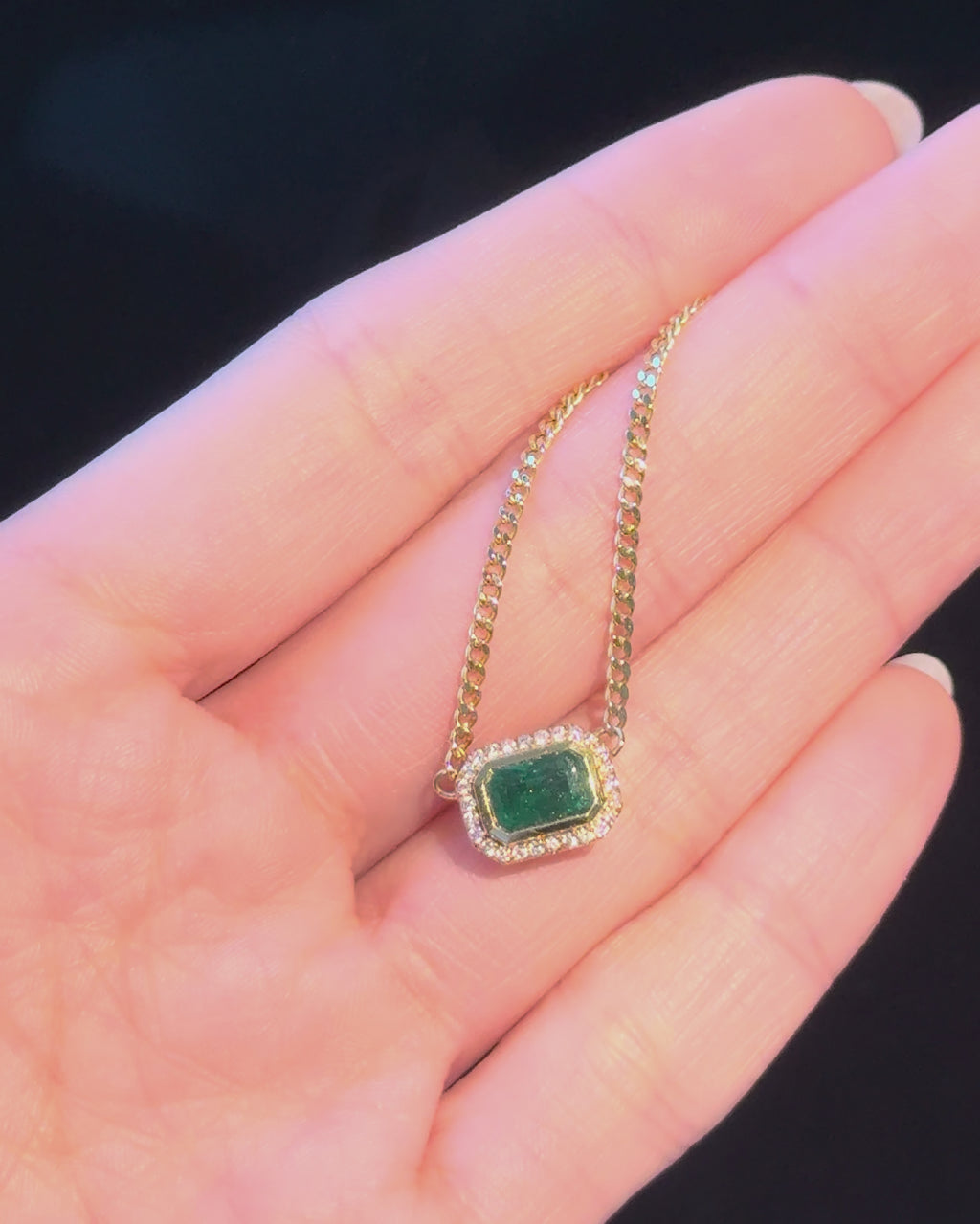 Havana Emerald Necklace