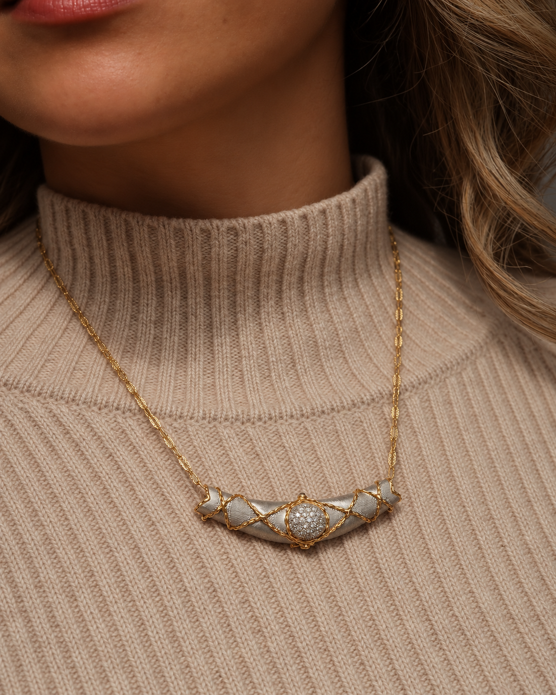 Naoko Ishikawa Multi-Strand Mineral Necklace